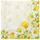 Papstar Servietten, 3-lagig 1/4-Falz 40 cm x 40 cm `Narciso`