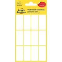 Zweckform Avery Mini-Organisations-Etiketten, weiß, 38 x 18 mm, permanent