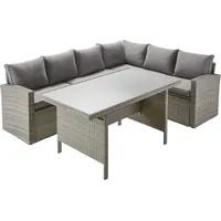 Trendline Dining Lounge Möbelset Grassina mit integrierter Auflagebox