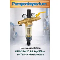 Honeywell HS10 S Rückspülfilter 3/4 AA