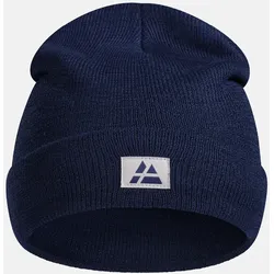 KLASSISCHE BEANIE AUS 100% RECYCELTEN MATERIALIEN - 1-Pack - Blau