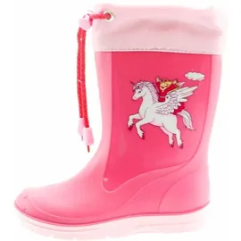 Beck Einhorn Gummistiefel Pink 22