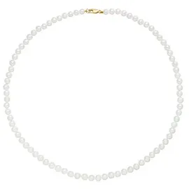 FIRETTI Perlenkette Schmuck Geschenk Gold 375 Gelbgold/Gold