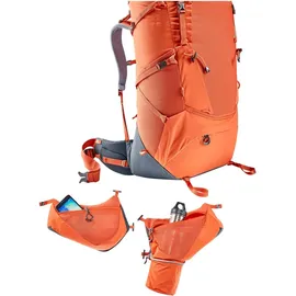 Deuter Aircontact Core 65+10 Orange/Schwarz