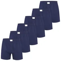 Phil & Co. Berlin Boxershorts Jersey Loose Fit blau XL 6er Pack