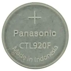 CTL920 Panasonic Batterie für Casio Kondensator CTL920, CTL920F, CTL927F ohne Ableiter, Abmessungen 2,0 x 9,5 mm
