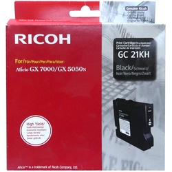 Original Ricoh Gel Patrone GC-21KH schwarz für Afico GX 5050 7000 AG