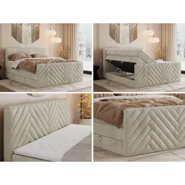 MKS Paris King Duo 160 x 200 cm H4 Beige