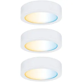 Paulmann Clever Connect Starter Set Disc weiß matt tunable White 3er Set