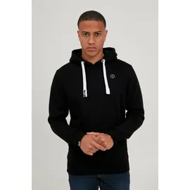 !Solid Hoodie Schwarz/Weiß S