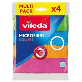 Vileda 4023103192577 Mikrofaser, Polyamid, Polyester Mehrfarbig 4 Stück