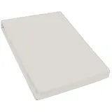Formesse Spannbettlaken Jersey 160 x 200 cm beige