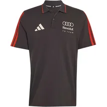 adidas Men's Audi Formula ONE Team DNA Polo, Utility Black, L