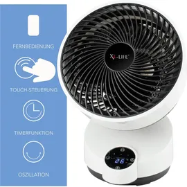 X4-LIFE Pinguin DX 32 cm Tischventilator Weiß