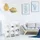 Relaxdays Regalsystem 9 Fächer, Raumteiler Kunststoff, Standregal offen, Badregal DIY, HBT: 95 x 95 x 32 cm, weiß