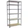 Proregal Schwerlastregal Stahl 250x100x50cm Grau 6 Fachböden