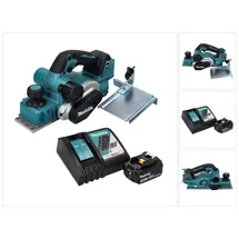 Makita DKP 181 RF1 Akku Hobel Falzhobel 82 mm 18 V Brushless + 1x Akku 3,0 Ah + Ladegerät