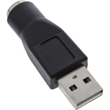 InLine USB Adapter, USB Stecker A auf Buchse