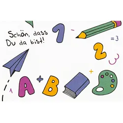 Home Fashion®, Platzkarte "ABC", Platzkarte für die Tischdekoration, zum Beschreiben, 10 Stück pro Pack