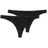 SCHIESSER T-String 2er-Pack Schwarz 40