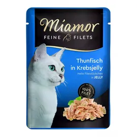Miamor Feine Filets Thunfisch in Krebsjelly 100 g