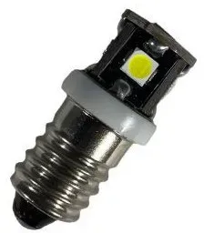 LED-Lampen Typ E10 mit 5 LEDs 3030