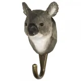 Wildlife Garden Hand Carved Hook Koala