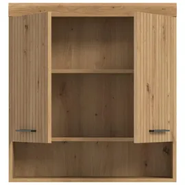 xonox.home Hängeschrank 2er - holzfarben - Maße cm B: 74 H: 79
