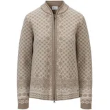 Dale of Norway Solfrid Fem Jacket Mountainstone/Sand/Off White M