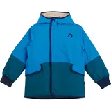Finkid Moska Mukka Colorblock - Warmer wasserdichter Kinder Winterparka, Größe 130-140 - Farbe Seaport - Navy