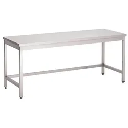 Gastronoble Gastro M Arbeitstisch mit Grundboden aus Edelstahl 1400x700x850mm