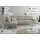 OTTO home Ecksofa OTTO HOME "Vosby", grün (hunter), B:260cm H:85cm T:208cm, 90% polyester, 10% nylon, Sofas, Ecksofa, 260 cm, Chenille, mit dekorativer Kedernaht, Wellenunterfederung