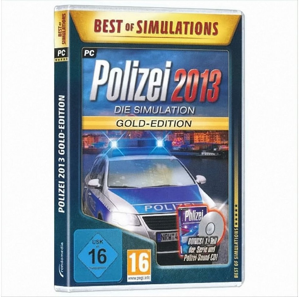 PC DVD Polizei 2013 Gold Edition PC