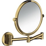 Hansgrohe Axor Universal Circular Rasierspiegel schwenkbar, neigbar, 42849, Farbe: Polished Gold Optic