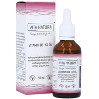 Vita Natura GmbH & Co. KG Vitamin D3/K2 1000 I.e./20 [my]g Tropfen