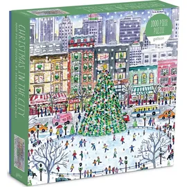 Abrams & Chronicle Michael Storrings Christmas in the City 1000 Piece Puzzle von Galison / Abrams & Chronicle / Spiel