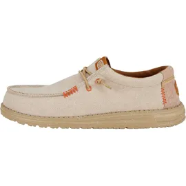 HEYDUDE Wally Coastline Herren Beige/Silber 43