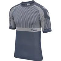 hummel Unit Seamless Kurzarm-t-shirt - Insignia Blue / Chateau Gray S