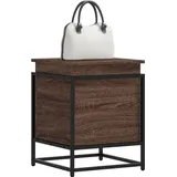 vidaXL Aufbewahrungsbox mit Deckel Eichen-Optik 40x40x51,5 cm