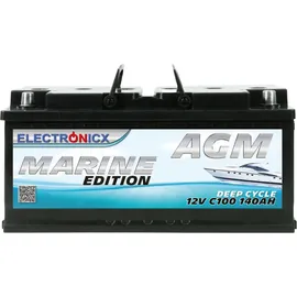 Electronicx AGM Batterie 140Ah 12,0 kWh