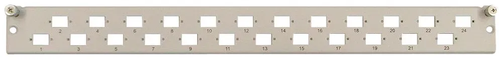 Dätwyler IT Infra LWL Frontplatte f.24xLCD 417279