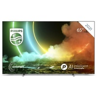 PHILIPS 65OLED706 - UHD 4K TV 65 (164cm) - Ambilight 3 Seiten - Android TV - Dolby Atmos - 4xHDMI, 3xUSB - Metallrahmen