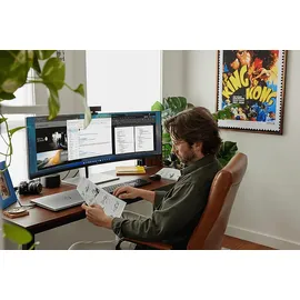 HP E45c G5 44,5" DQHD Curved schwarz