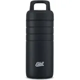 Esbit Thermobecher mit Isolierverschluss Majoris - Isolierbecher 450 ml in Schwarz
