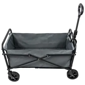 ic gardenworld Bollerwagen faltbar grau