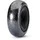 Trollbeads Charm-Anhänger Silber schwarz TAGBE-00139
