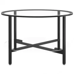 Beistelltisch Hartglas V1 | vidaXL : Farbe - Transparent
