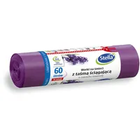 Stella 009909 Müllbeutel mit Zugband 60 L | 10