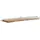 Wohnling Wandregal 120 x 4 x 26 cm Akazie