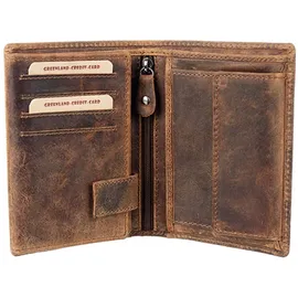 GREENLAND Montana Geldbörse Unisex braun